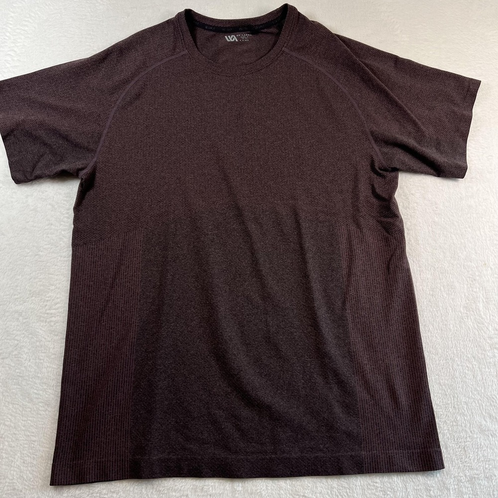 VRST Performance Shirt Mens 2XL Red Short Sleeve Reflective Running Tee